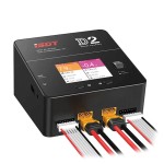 ISDT D2 200W 20A AC Dual Channel Output Smart Battery Balance Fast Charger 1-6S Li-Ion Life Nicd Nimh High Power RC Multicopter
